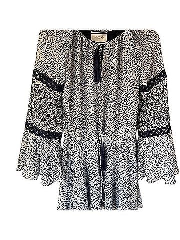 Alexis Polka Dot Mini Dress Casual Dress (view 2)