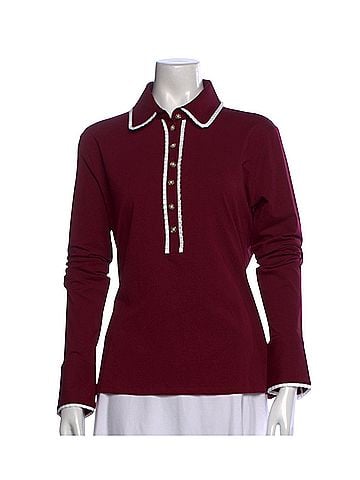 Anne Fontaine Faustine Long Sleeve Button-Down Shirt (view 1)