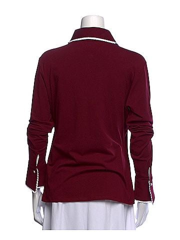 Anne Fontaine Faustine Long Sleeve Button-Down Shirt (view 2)