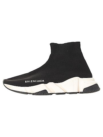 Balenciaga Balenciaga Speed Sneakers in Black Polyester (view 2)