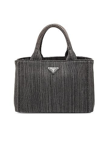 Prada Small Canvas Canapa Satchel (view 1)