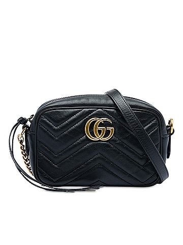 Gucci Mini GG Marmont Matelasse Calfskin Crossbody (view 1)