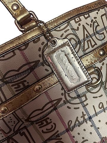 Coach Leather Tote (view 2)
