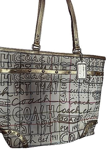 Coach Leather Tote (view 1)