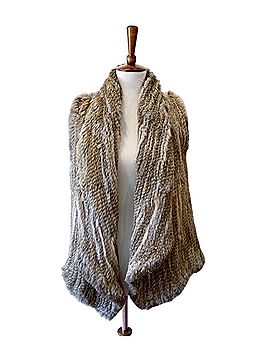 Alice + Olivia Harriet Faux Fur Vest (view 1)