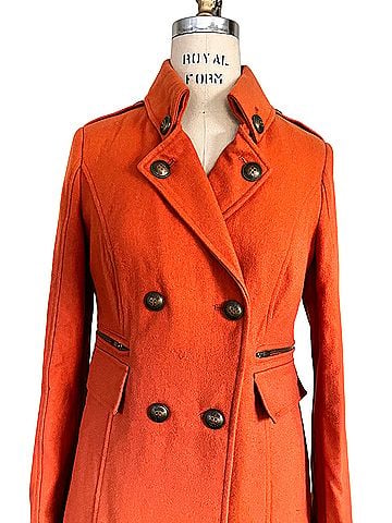 Black Rivet Coat (view 2)