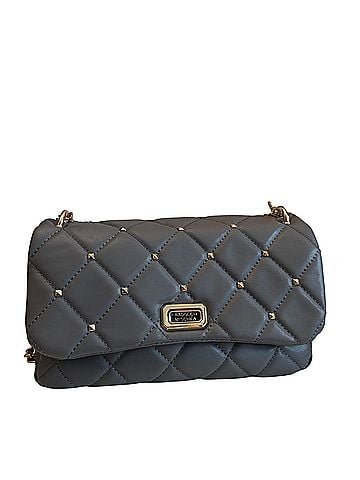Badgley Mischka Leather Clutch (view 1)