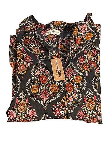 Natural Life Long Sleeve Blouse (view 1)
