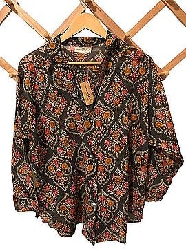Natural Life Long Sleeve Blouse (view 2)
