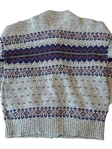 REI Fair Isle Buttonfront Cardigan Wool Cardigan (view 2)