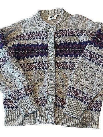 REI Fair Isle Buttonfront Cardigan Wool Cardigan (view 1)