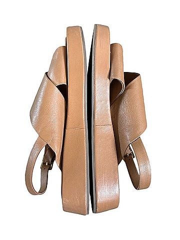 Seychelles Cognac Leather Crossover Slingback Sandals Sandals (view 2)