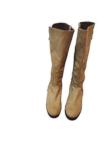 Diane von Furstenberg pebbled leather knee-high Boots (view 2)