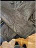 Barbour Barbour Areow Aronek Black Quilted Women's Jacket with draw string Leather Jacket - photo 6