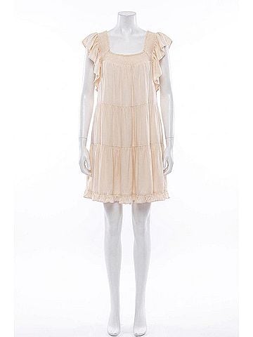 Le Lis Dainty Darling Dress in Beige (view 1)