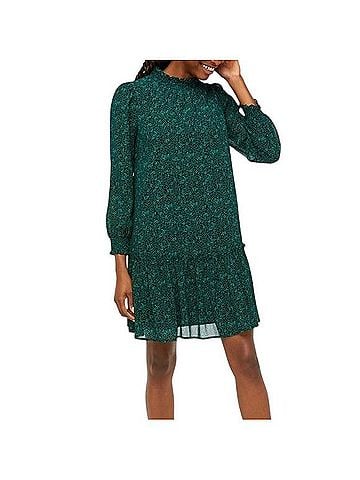 J.Crew Floral Smocked Long Sleeve Casual Dress (view 1)