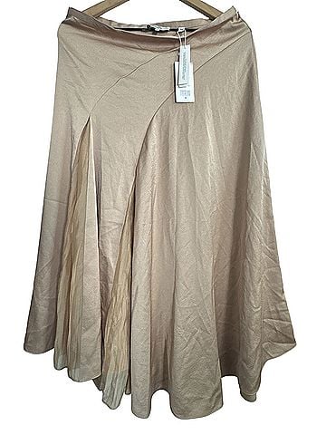 Vince. Mixed Media Panel Asymmetrical Skirt Skort (view 1)