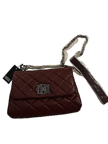 Badgley Mischka Leather Messenger (view 2)