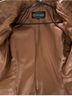 Overland Distressed Brown Leather Asymmetrical Zip Jacket Jacket - photo 3
