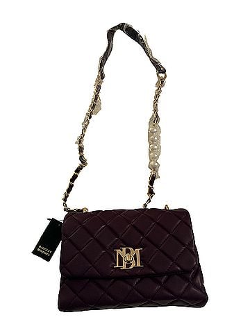 Badgley Mischka Leather Clutch (view 1)