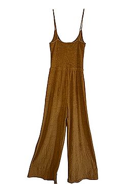 Aerie Wide-Leg Spaghetti-Strap Terry Jumpsuit Casual Pants (view 2)