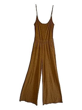 Aerie Wide-Leg Spaghetti-Strap Terry Jumpsuit Casual Pants (view 1)