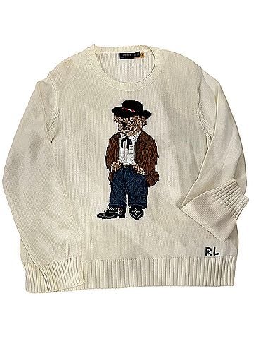 Ralph Lauren Western Bear Pullover Sweater (view 1)