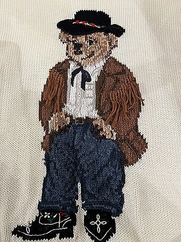 Ralph Lauren Western Bear Pullover Sweater (view 2)