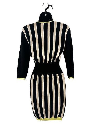 Ted Baker London Bodycon Row Knit Striped Cocktail Dress (view 2)