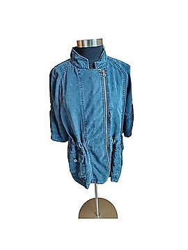 SIGRID OLSEN for J. JILL Tencel Utility Jacket Jacket (view 1)