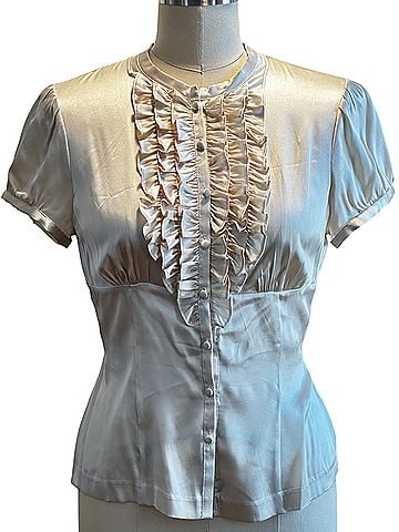 Arden B. Short Sleeve Blouse (view 1)