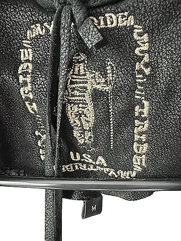 MY TRIBE Faux Leather Jacket (view 2)