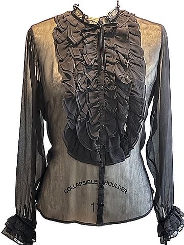 Anne Fontaine Anne Fontaine Long Sleeve Blouse (view 1)