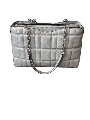Calvin Klein Leather Tote (view 1)