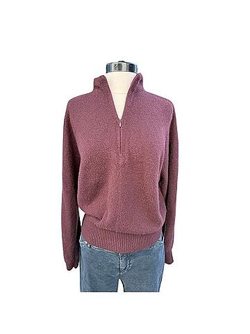 Theory Shaped Half Zip Casual Sweaters (view 1)