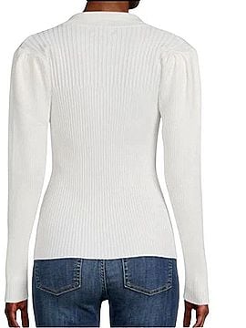 Karl Lagerfeld Paris Long Sleeve Henley (view 2)