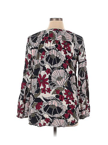 Ann Taylor LOFT Outlet Ann Taylor Loft Outlet Long Sleeve Blouse (view 2)