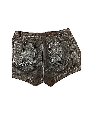 Rag & Bone Leather Shorts (view 2)