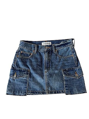 Aritzia Denim Skirt (view 1)