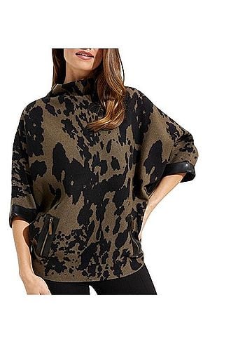 Joseph Ribkoff Short Sleeve Turtleneck (view 2)