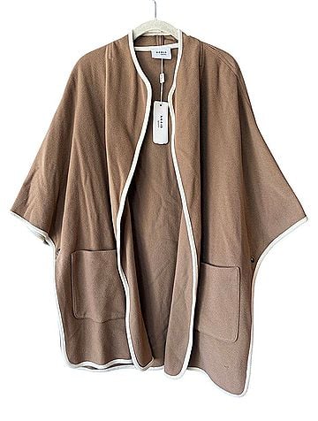 Akris Punto $1,590 MSRP Wool Cashmere Cape Poncho (view 2)