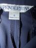Pendleton 100% Polyester Solid Blue Dress Pants Size 6 - photo 3