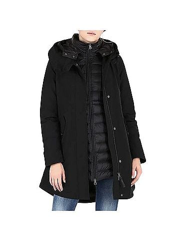 Woolrich Long Military 3-in-1 Ramar Cloth Down Parka Coat (view 1)