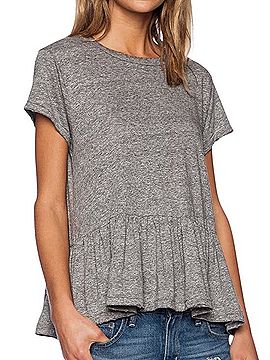 The Great. The Ruffle Tee T-Shirt (view 2)