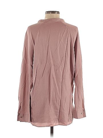 Vince. Vince. Long Sleeve Silk Top (view 2)