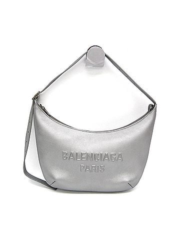 Balenciaga Balenciaga Mary Kate Sling Bag 771733 Women's Leather Shoulder Bag Silver (view 1)