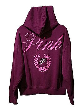 Pink Zip Up Hoodie (view 1)