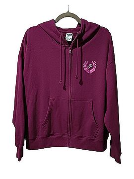 Pink Zip Up Hoodie (view 2)