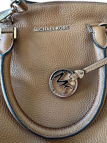 Michael Kors Leather Tote (view 2)