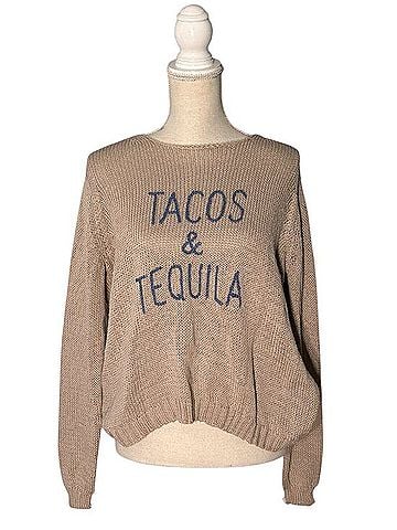 Wooden Ships Tacos &amp; Tequila Pullover Sweater (view 1)